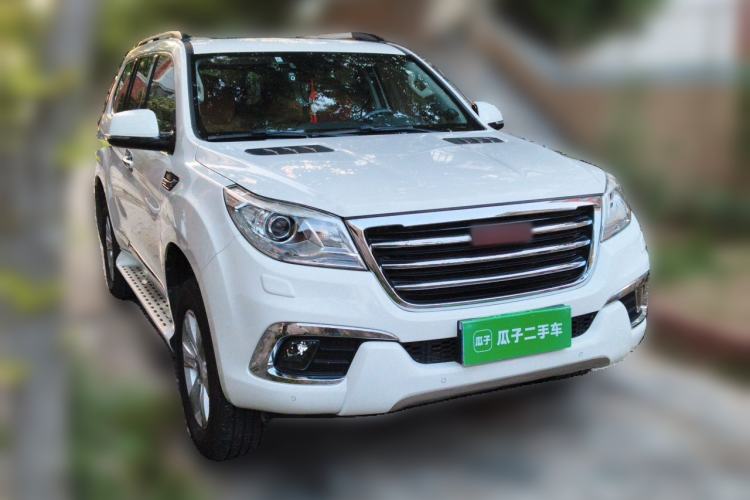 Used Haval H9 2015 2.0T Four-Wheel Drive Luxury 7-Seater Front Right 45 Deg
