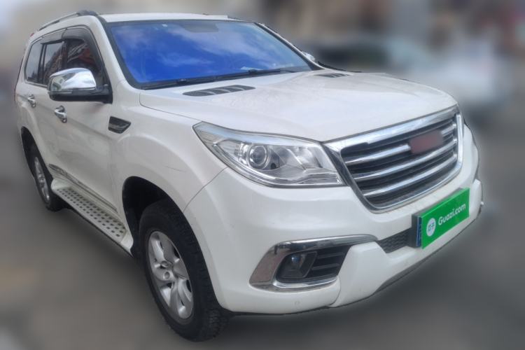 Used Haval H9 2015 2.0T Four-Wheel Drive Standard Model 7 Seats Front Right 45 Deg