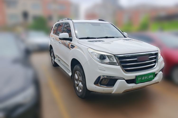 Used Haval H9 2015 2.0T Four-Wheel Drive Luxury 7-Seater Front Right 45 Deg