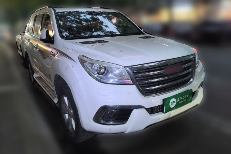 Used Haval H9 2015 2.0T Four-Wheel Drive Luxury 7-Seater Front Right 45 Deg