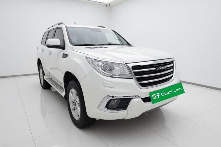 Used Haval H9 2015 2.0T Four-Wheel Drive Luxury 7-Seater Front Right 45 Deg