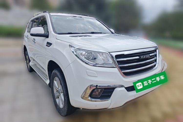 Used Haval H9 2015 2.0T Four-Wheel Drive Luxury 7-Seater Front Right 45 Deg