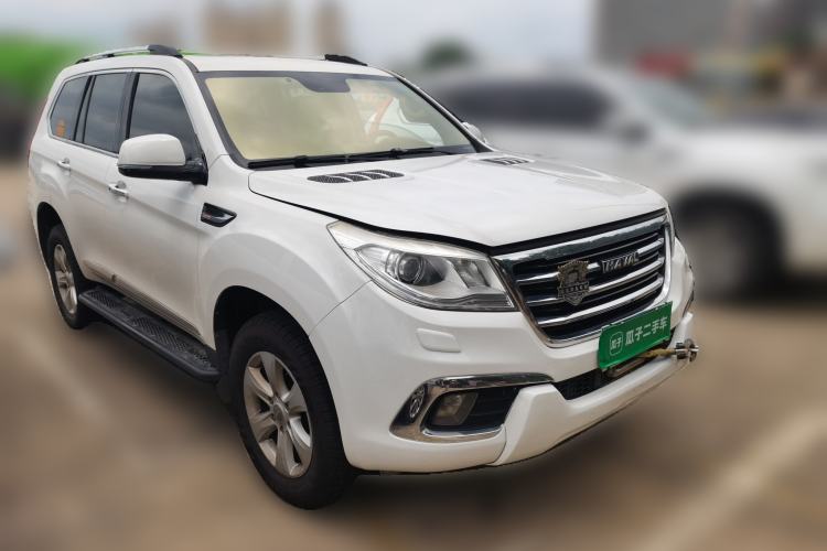 Used Haval H9 2015 2.0T Four-Wheel Drive Luxury 7-Seater Front Right 45 Deg