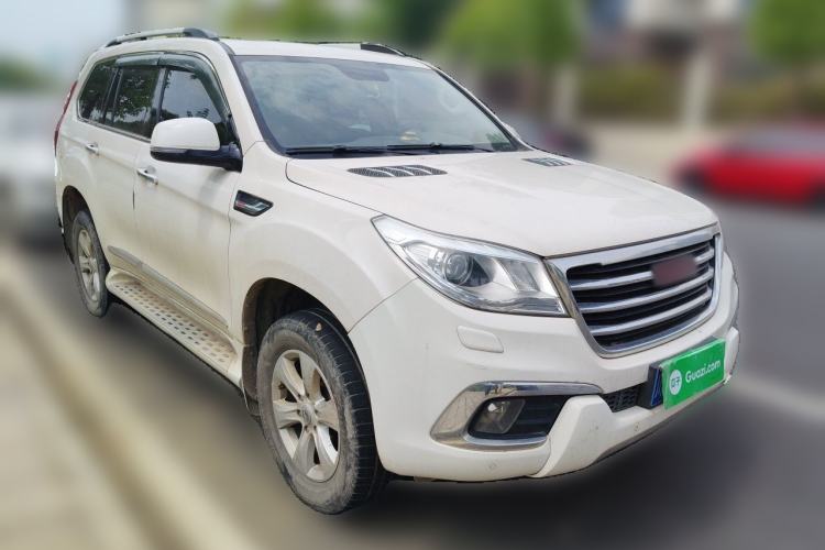 Used Haval H9 2015 2.0T Four-Wheel Drive Luxury 7-Seater Front Right 45 Deg