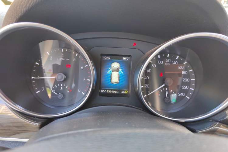 Used Haval H9 2015 2.0T Four-Wheel Drive Luxury 7-Seater Instrument Cluster