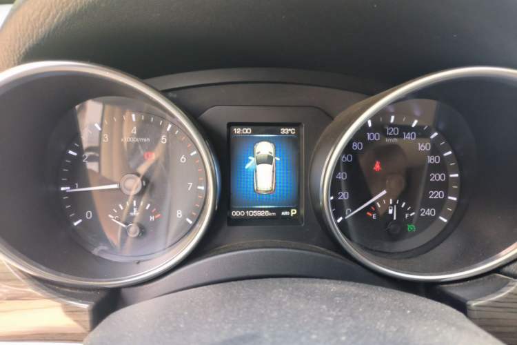 Used Haval H9 2015 2.0T Four-Wheel Drive Luxury 7-Seater Instrument Cluster