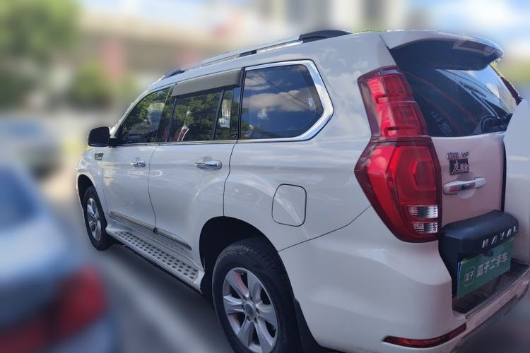 Used Haval H9 2015 2.0T Four-Wheel Drive Luxury Model 5 Seats Rear Left 45 Deg