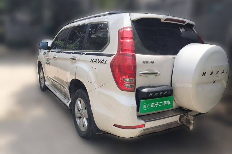Used Haval H9 2015 2.0T Four-Wheel Drive Luxury 7-Seater Rear Left 45 Deg