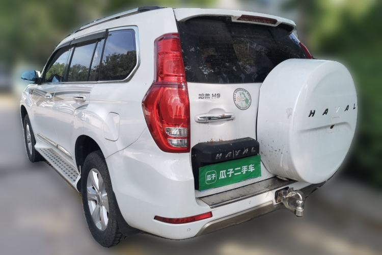 Used Haval H9 2015 2.0T Four-Wheel Drive Luxury 7-Seater Rear Left 45 Deg