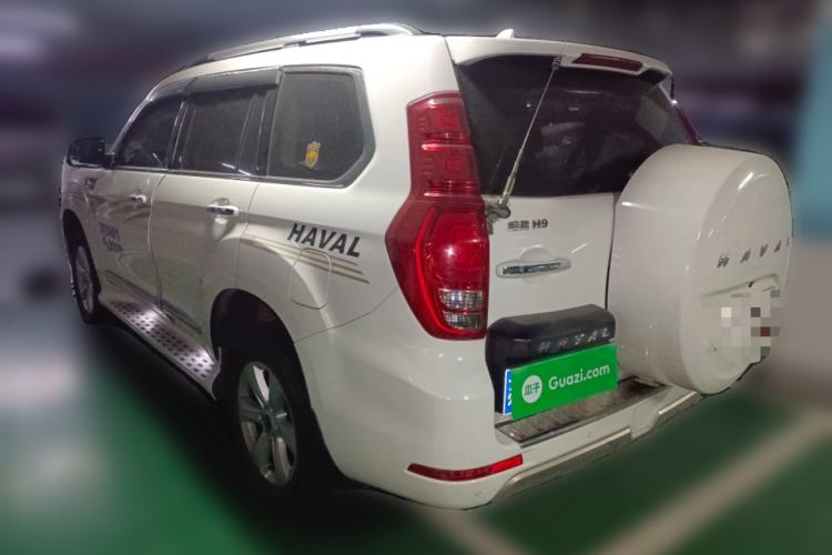 Used Haval H9 2015 2.0T Four-Wheel Drive Ultra-Luxury 7-Seater Rear Left 45 Deg