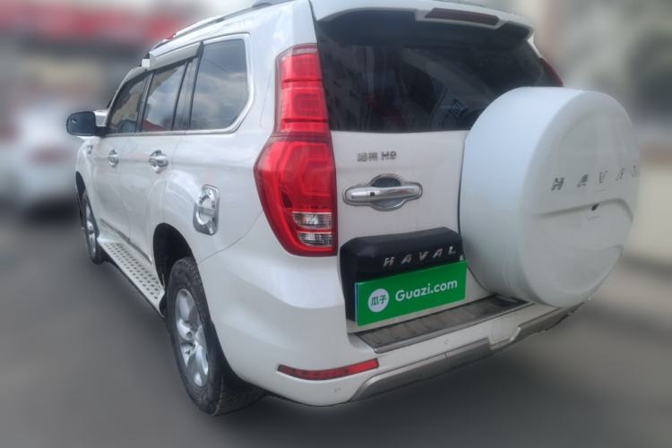 Used Haval H9 2015 2.0T Four-Wheel Drive Standard Model 7 Seats Rear Left 45 Deg