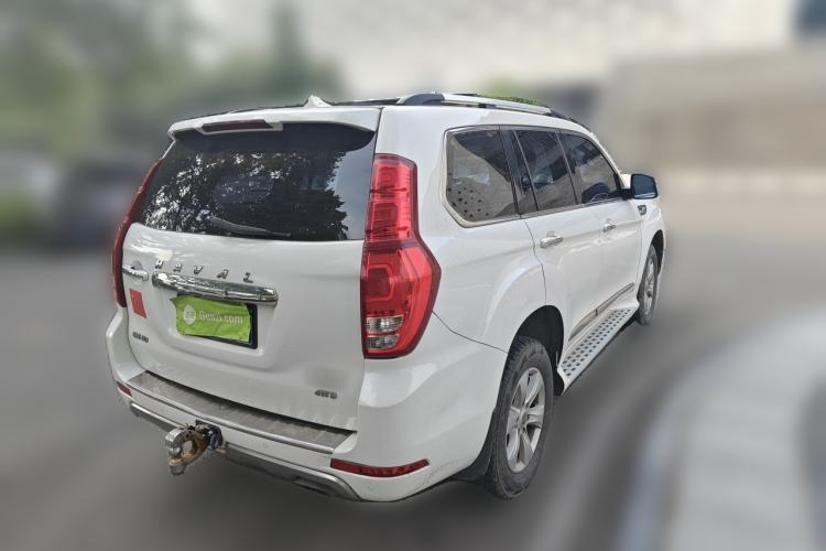 Used Haval H9 2015 2.0T Four-Wheel Drive Luxury 7-Seater Rear Right 45 Deg