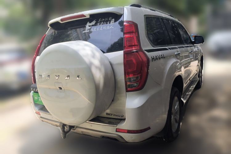 Used Haval H9 2015 2.0T Four-Wheel Drive Luxury 7-Seater Rear Right 45 Deg