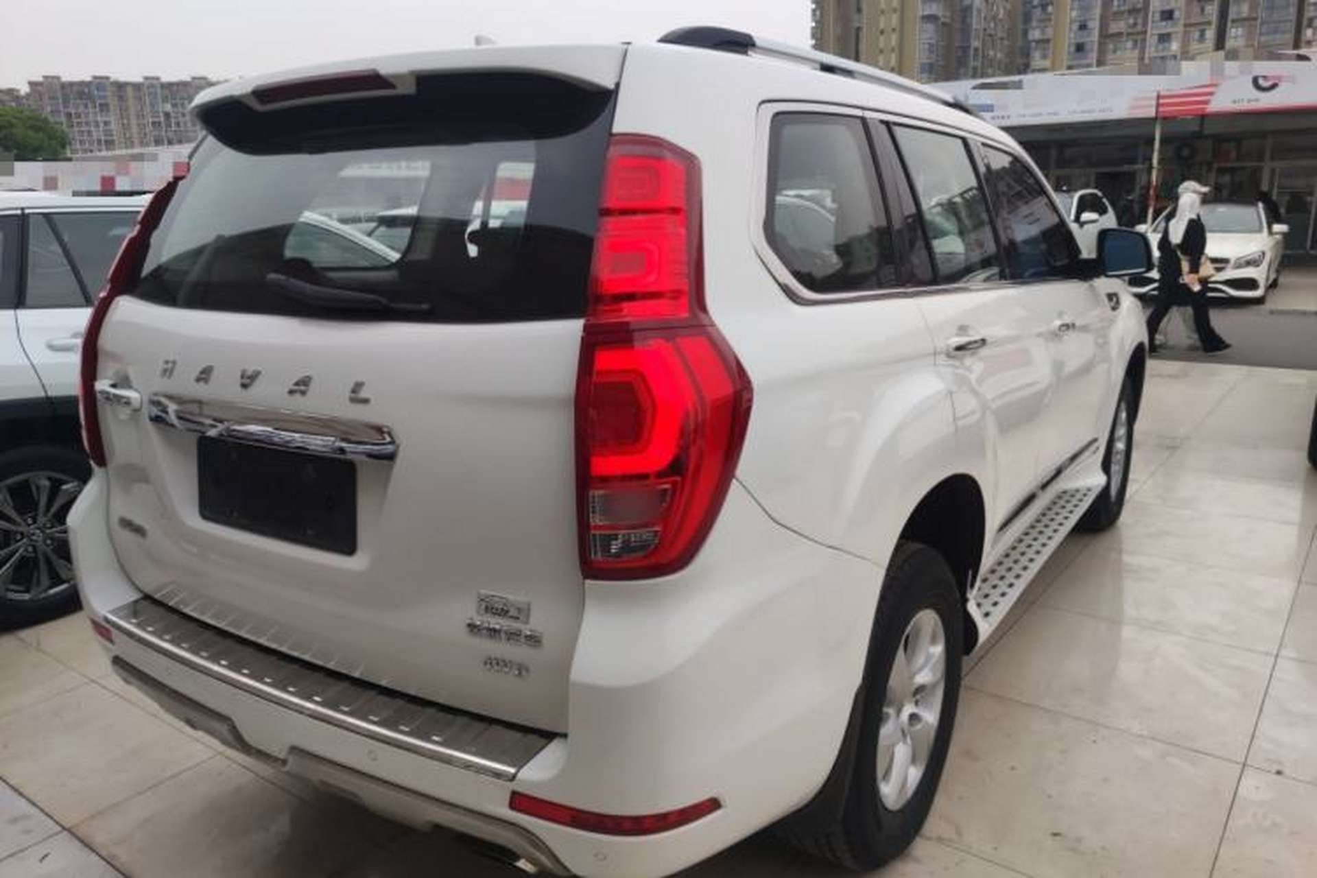 Used Haval H9 2015 2.0T Four-Wheel Drive Standard Model 7 Seats Rear Right 45 Deg