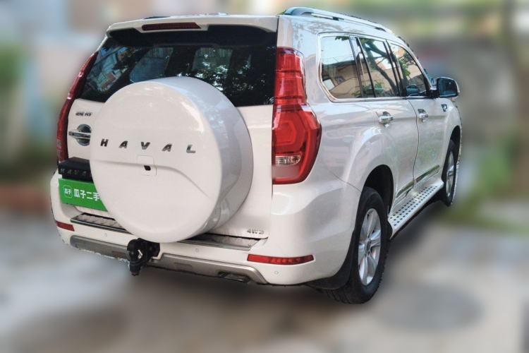 Used Haval H9 2015 2.0T Four-Wheel Drive Luxury 7-Seater Rear Right 45 Deg