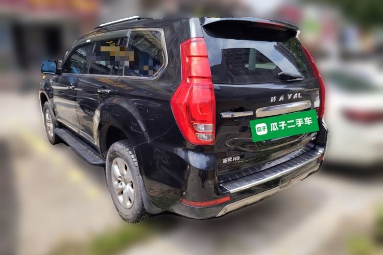 Used Haval H9 2016 2.0T Four-Wheel Drive Elite Version 7 Seats Rear Left 45 Deg