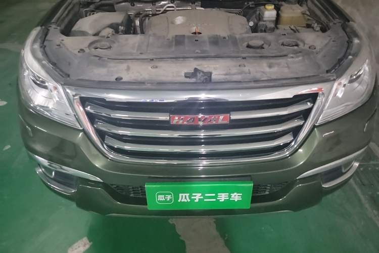 Used Haval H9 2016 2.0T Four-Wheel Drive Luxury 7-Seater Engine Bay