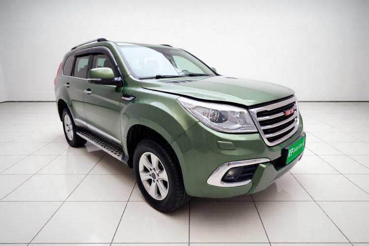 Used Haval H9 2016 2.0T Four-Wheel Drive Luxury 7-Seater Front Right 45 Deg