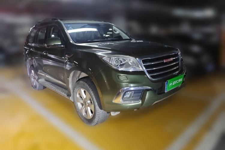 Used Haval H9 2016 2.0T Four-Wheel Drive Luxury 7-Seater Front Right 45 Deg