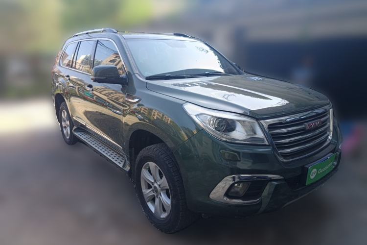 Used Haval H9 2016 2.0T Four-Wheel Drive Luxury Version 5 Seats Front Right 45 Deg