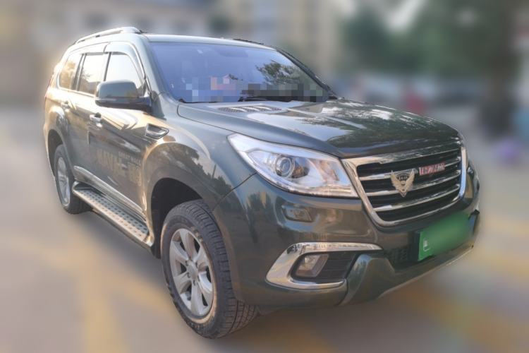 Used Haval H9 2016 2.0T Four-Wheel Drive Luxury Version 5 Seats Front Right 45 Deg