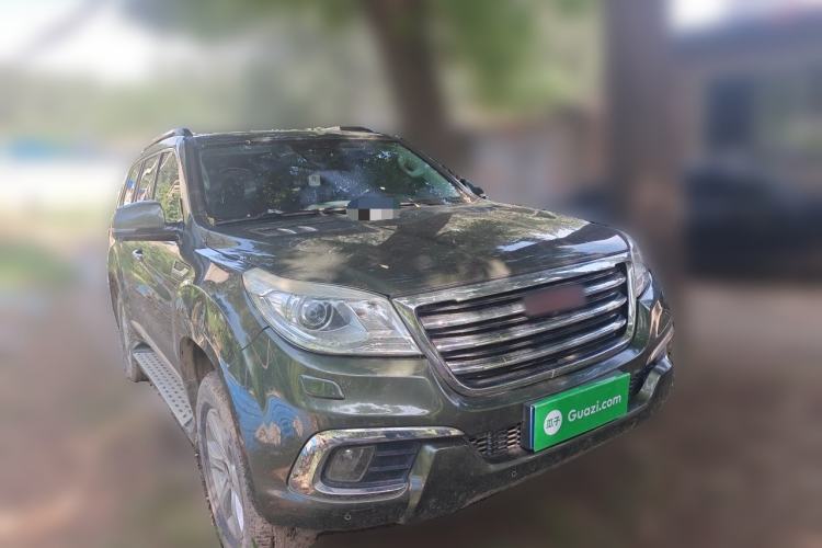 Used Haval H9 2016 2.0T Four-Wheel Drive Luxury 7-Seater Front Right 45 Deg