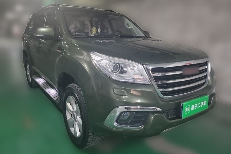 Used Haval H9 2016 2.0T Four-Wheel Drive Luxury 7-Seater Front Right 45 Deg