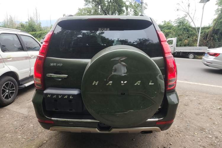 Used Haval H9 2016 2.0T Four-Wheel Drive Elite Version 7 Seats Rear