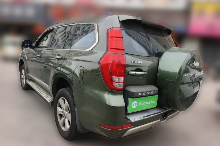 Used Haval H9 2016 2.0T Four-Wheel Drive Luxury 7-Seater Rear Left 45 Deg