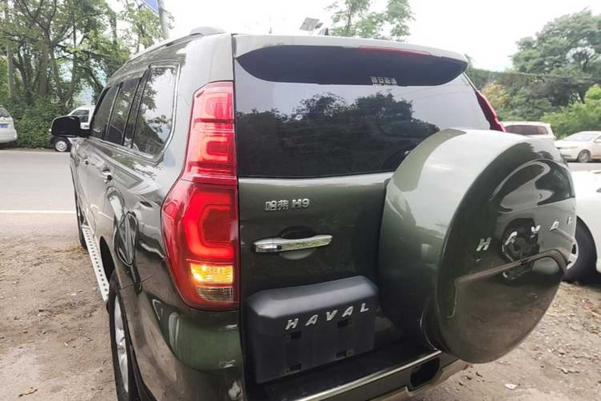 Used Haval H9 2016 2.0T Four-Wheel Drive Elite Version 7 Seats Rear Left 45 Deg
