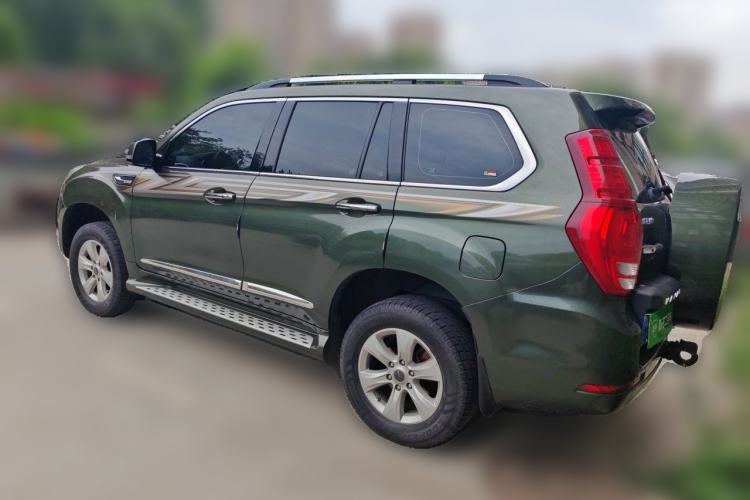 Used Haval H9 2016 2.0T Four-Wheel Drive Luxury Version 5 Seats Rear Left 45 Deg