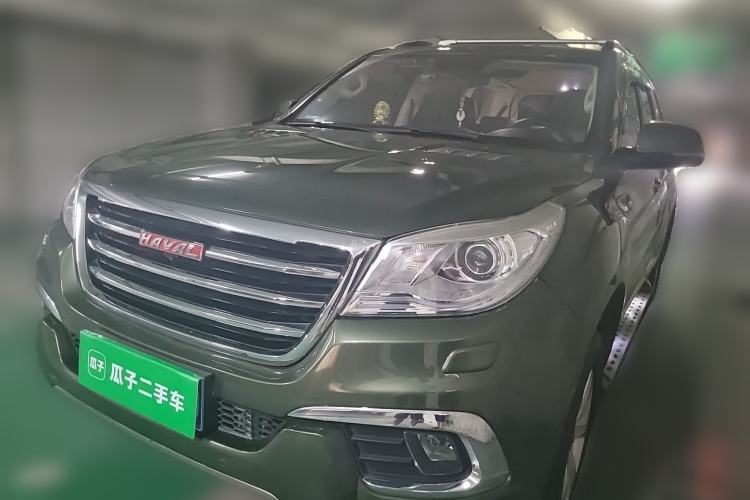Used Haval H9 2016 2.0T Four-Wheel Drive Luxury 7-Seater Guazi used car, China used car export, Used car for sale, Used cars, Cheapest cars for sale