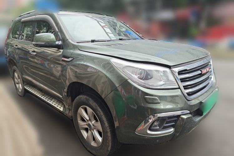 Used Haval H9 2016 2.0T Four-Wheel Drive Luxury 7-Seater Front Right 45 Deg