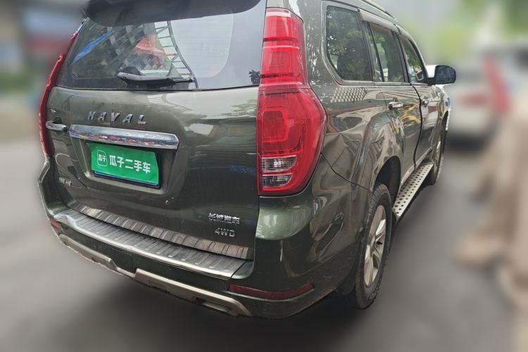 Used Haval H9 2016 2.0T Four-Wheel Drive Luxury 7-Seater Rear Right 45 Deg