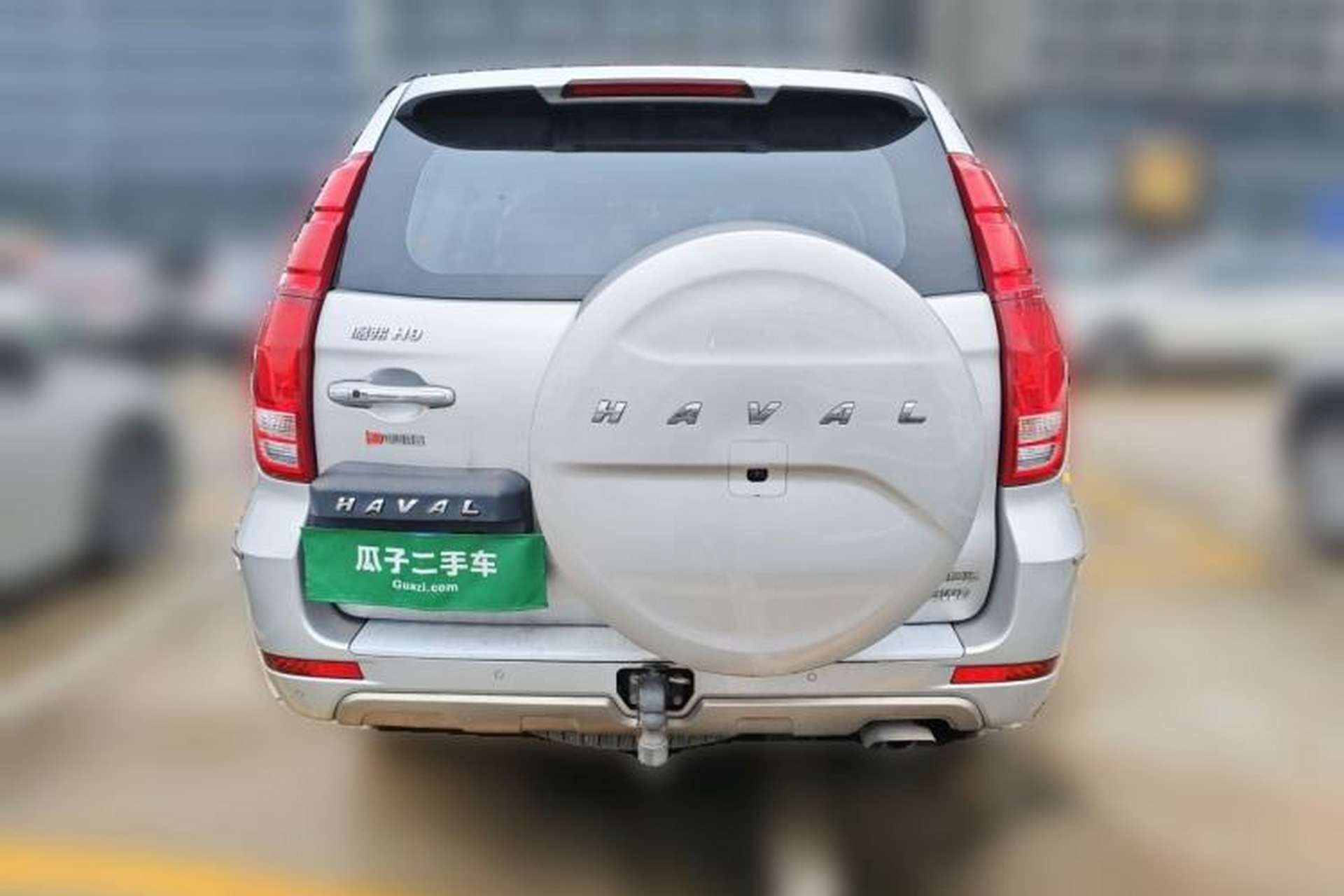 Used Haval H9 2016 2.0T Four-Wheel Drive Luxury Version 5 Seats Rear