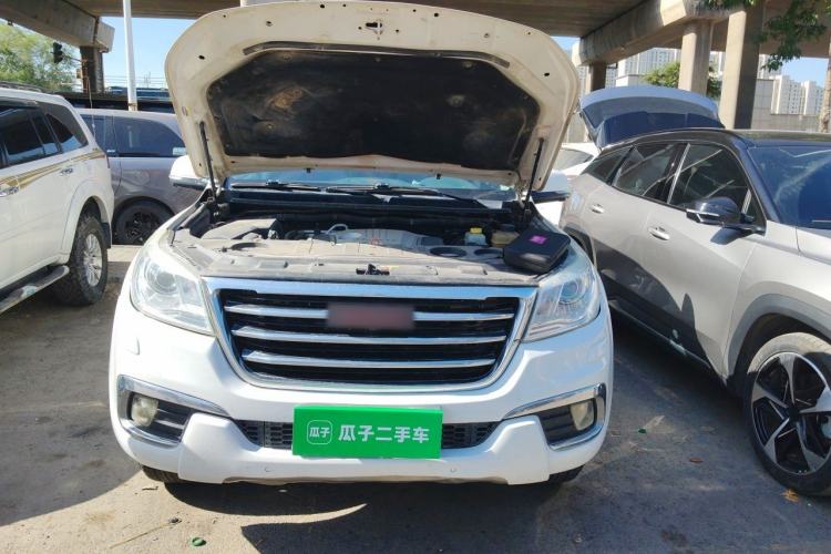 Used Haval H9 2016 2.0T Four-Wheel Drive Luxury 7-Seater Engine Bay