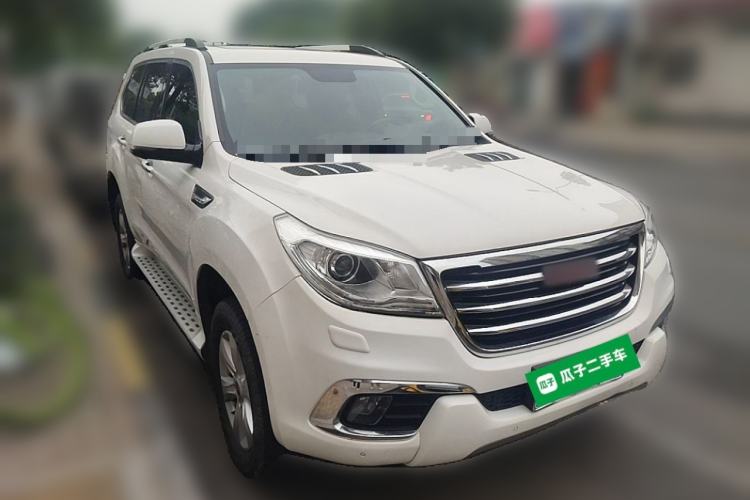 Used Haval H9 2016 2.0T Four-Wheel Drive Luxury 7-Seater Front Right 45 Deg