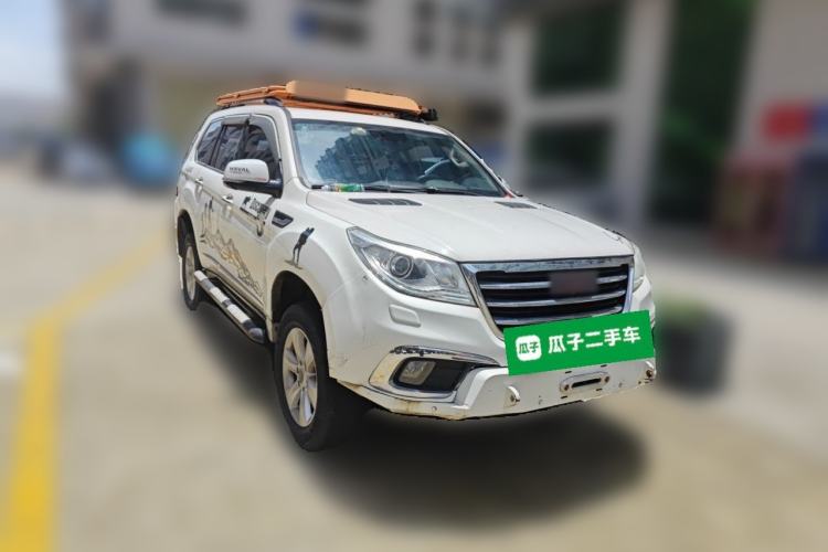 Used Haval H9 2016 2.0T Four-Wheel Drive Luxury 7-Seater Front Right 45 Deg
