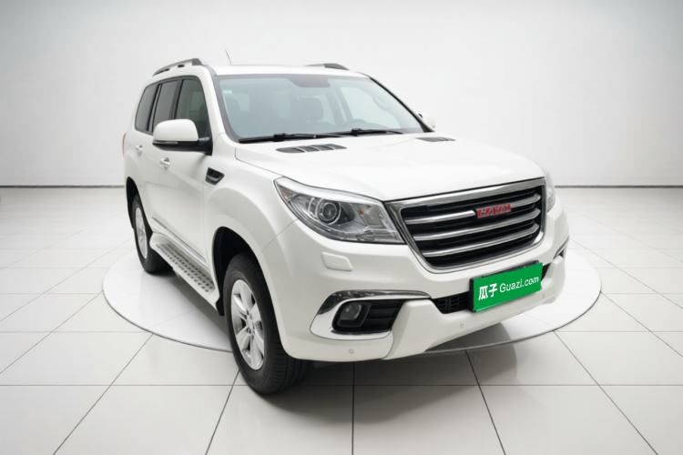 Used Haval H9 2016 2.0T Four-Wheel Drive Luxury 7-Seater Front Right 45 Deg