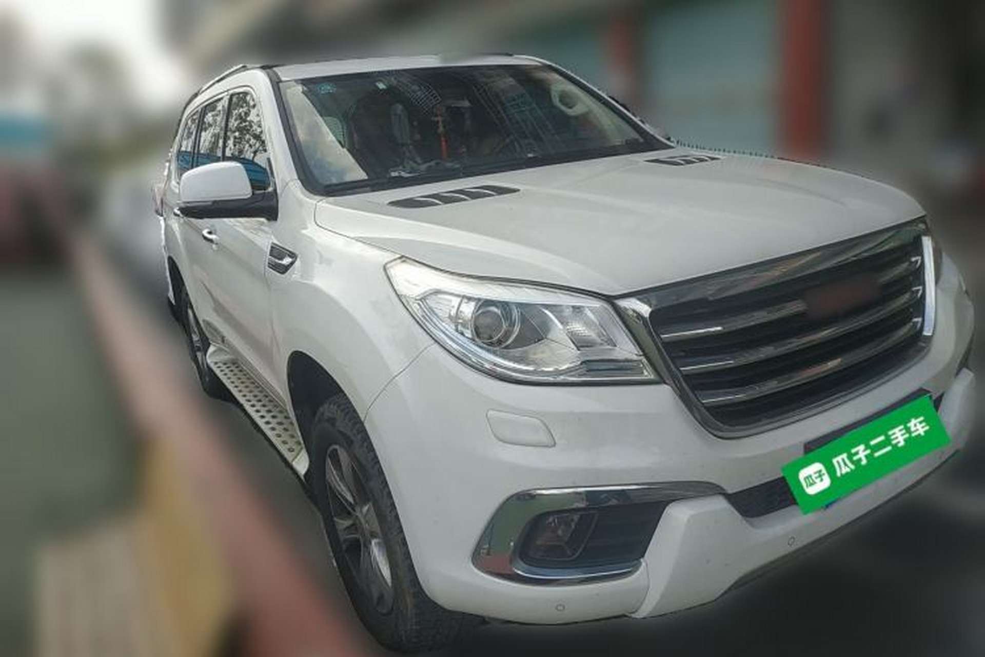 Used Haval H9 2016 2.0T Four-Wheel Drive Luxury 7-Seater Front Right 45 Deg