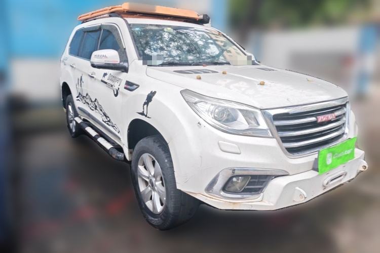 Used Haval H9 2016 2.0T Four-Wheel Drive Luxury 7-Seater Front Right 45 Deg