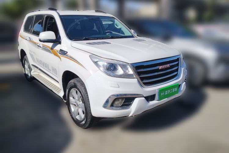 Used Haval H9 2016 2.0T Four-Wheel Drive Luxury 7-Seater Front Right 45 Deg