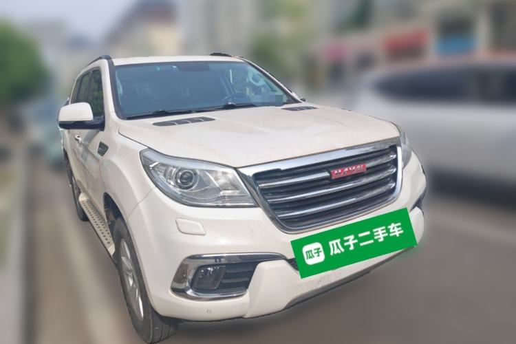 Used Haval H9 2016 2.0T Four-Wheel Drive Luxury 7-Seater Front Right 45 Deg