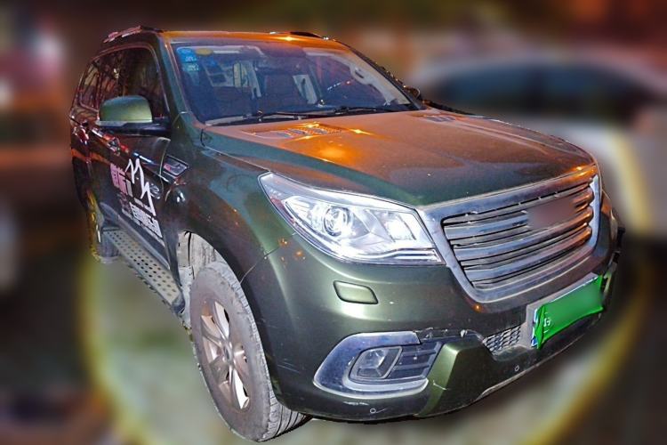 Used Haval H9 2016 2.0T Four-Wheel Drive Luxury Version 5 Seats Front Right 45 Deg
