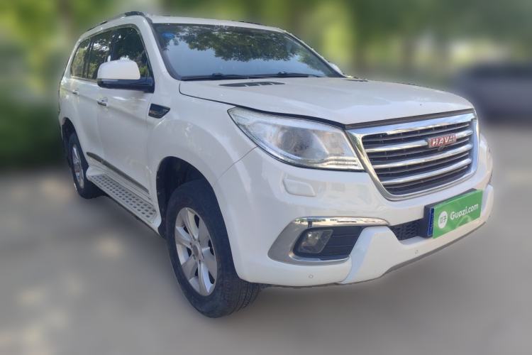 Used Haval H9 2016 2.0T Four-Wheel Drive Luxury 7-Seater Front Right 45 Deg