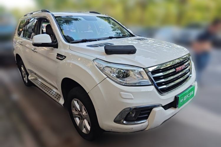 Used Haval H9 2016 2.0T Four-Wheel Drive Luxury 7-Seater Front Right 45 Deg
