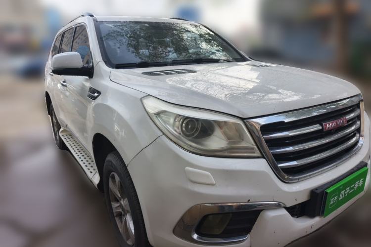 Used Haval H9 2016 2.0T Four-Wheel Drive Luxury 7-Seater Front Right 45 Deg