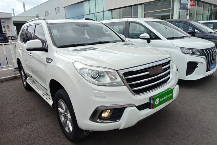 Used Haval H9 2016 2.0T Four-Wheel Drive Luxury 7-Seater Front Right 45 Deg