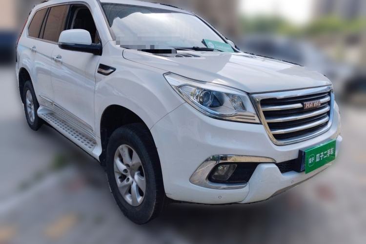 Used Haval H9 2016 2.0T Four-Wheel Drive Elite Version 7 Seats Front Right 45 Deg