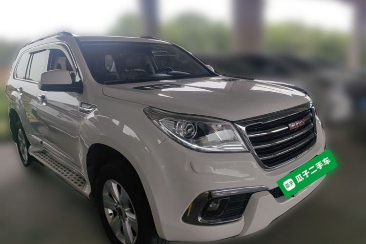 Used Haval H9 2016 2.0T Four-Wheel Drive Luxury Version 5 Seats Front Right 45 Deg